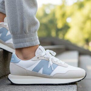 NEW New Balance 237 Casual Women's Sneakers Shoes White Grey size 11